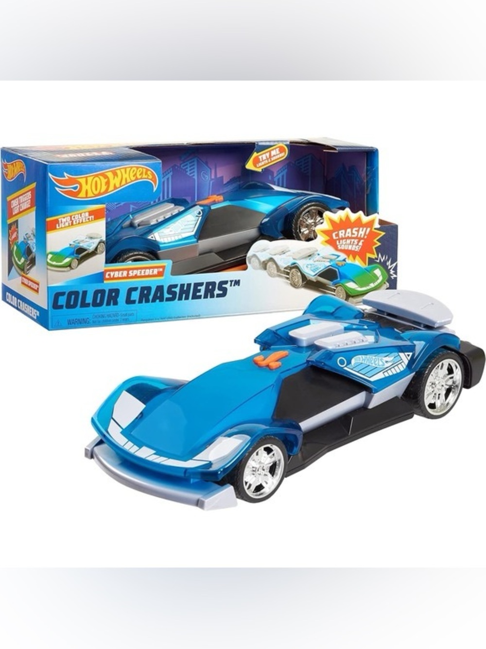 Hot Wheels Color Crashers Toy Car